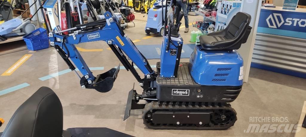 Scheppach Exc815 Minikoparki