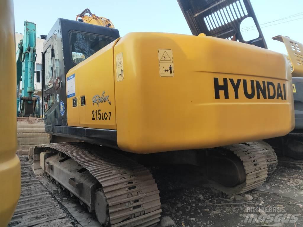 Hyundai R215-7 Koparki gąsienicowe