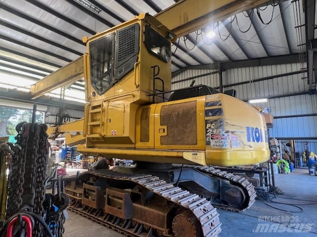 Komatsu PC210LL-10 Ładowarki typu "knuckleboom"