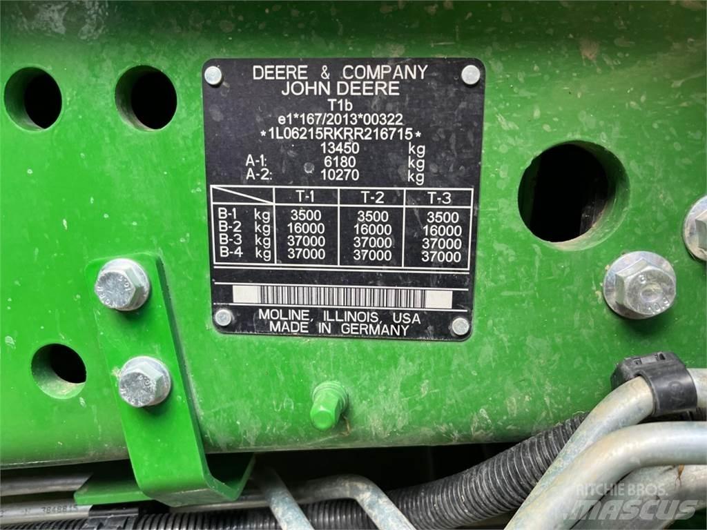 John Deere 6R215 Ciągniki rolnicze