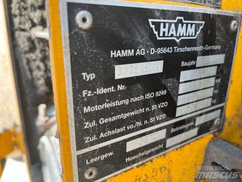 Hamm DV06K Super Walce typu kombi