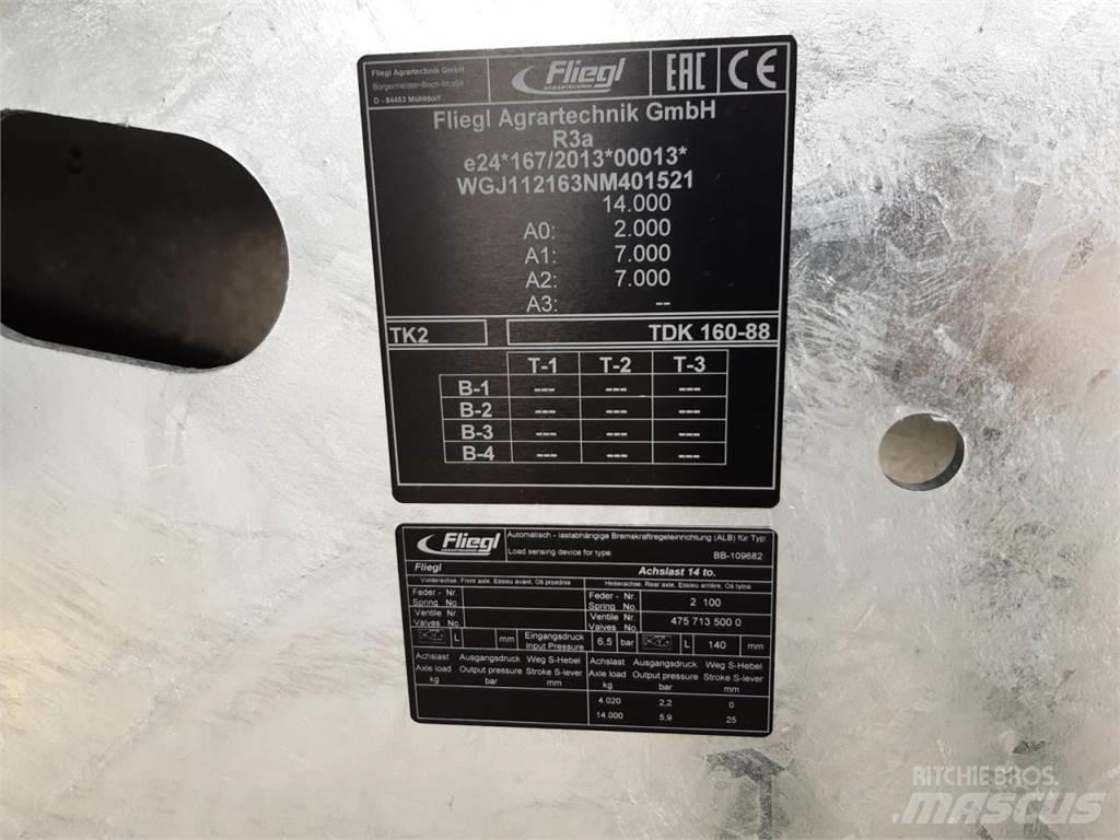 Fliegl TDK 160-88 Przyczepy wywrotki