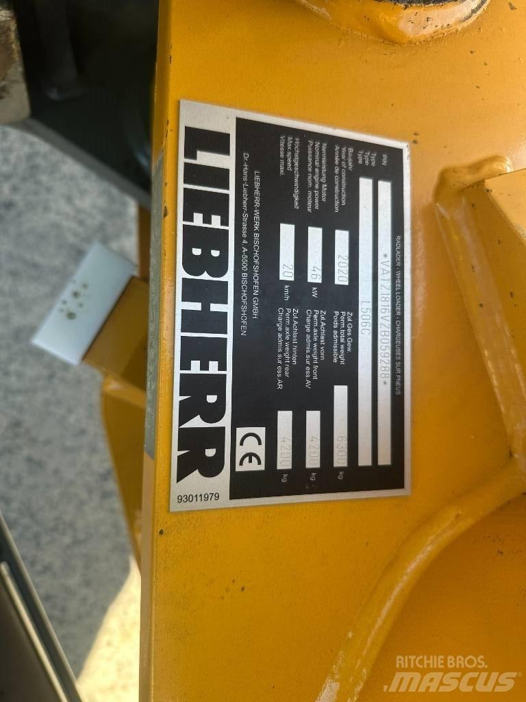 Liebherr L 506 Ładowarki kołowe