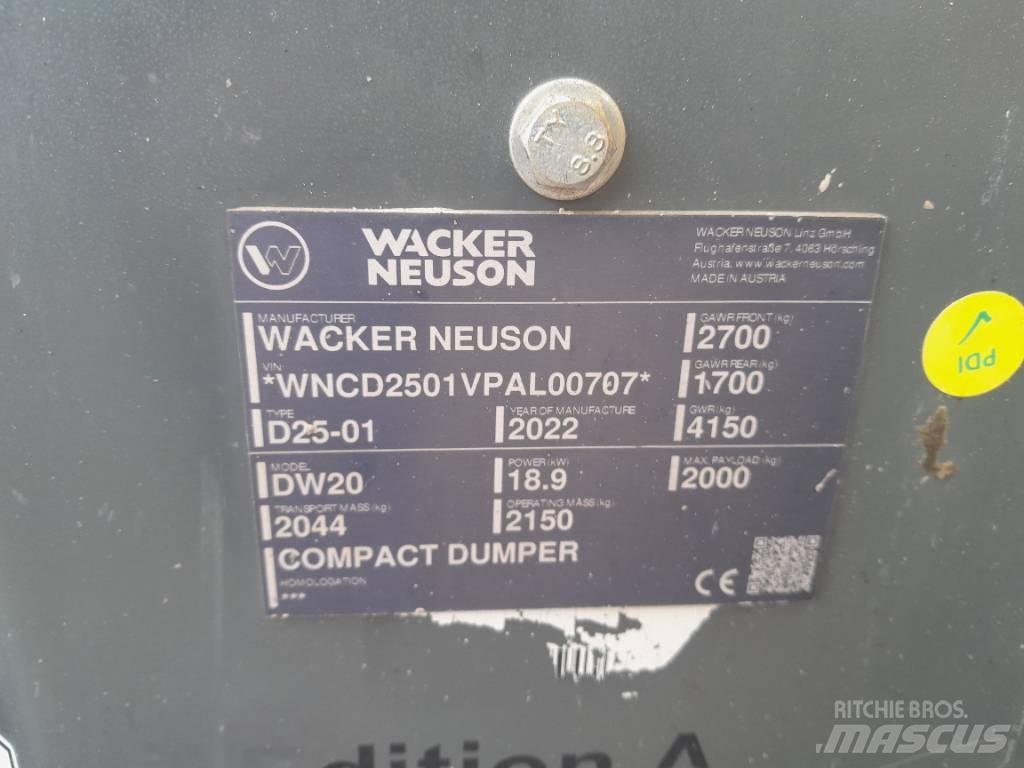 Wacker Neuson DW 20 Wozidła kolebkowe