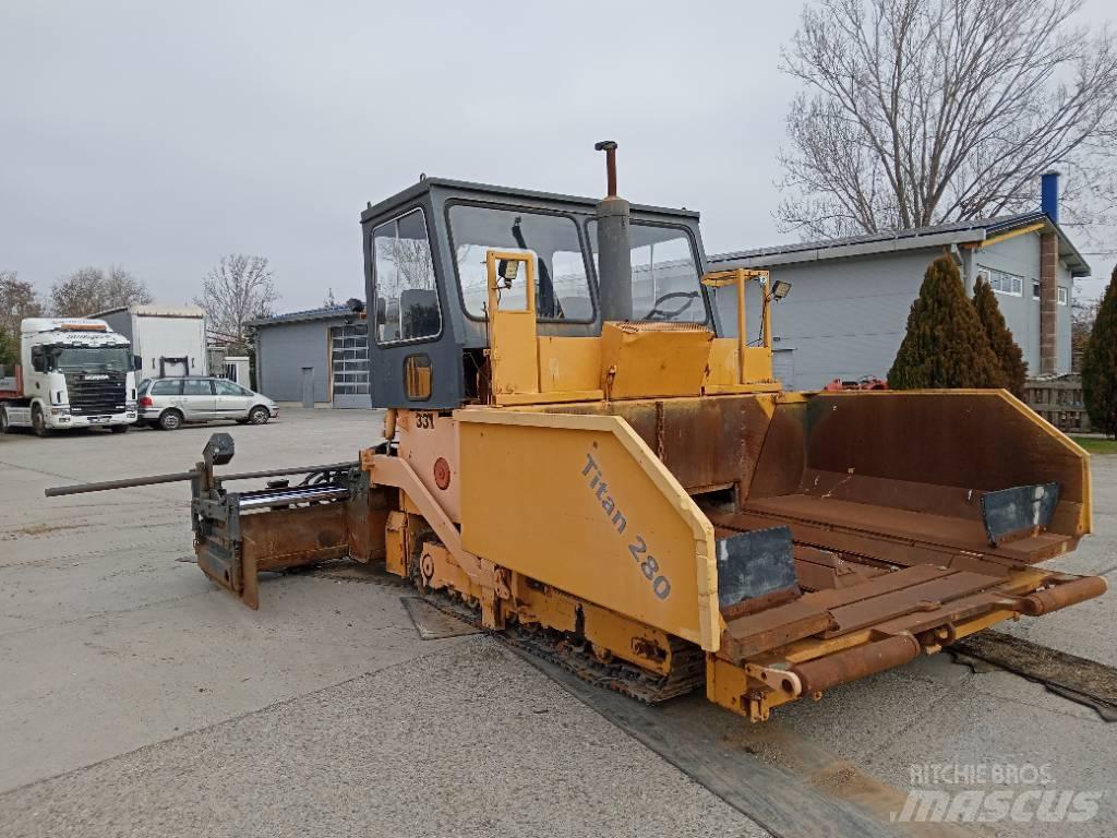 ABG Titan 280 Rozściełacze do asfaltu
