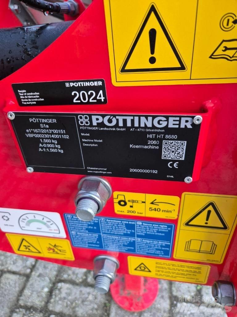 Pöttinger HIT 8680 Zgrabiarki i przetrząsacze