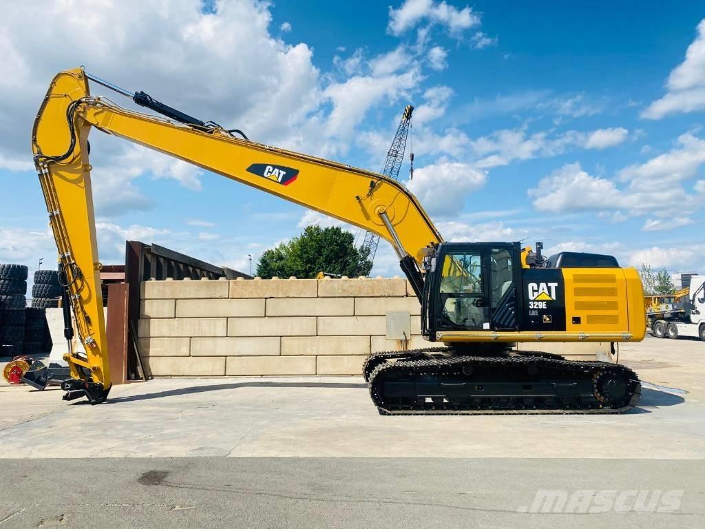 CAT 329e lre Koparki z długim ramieniem