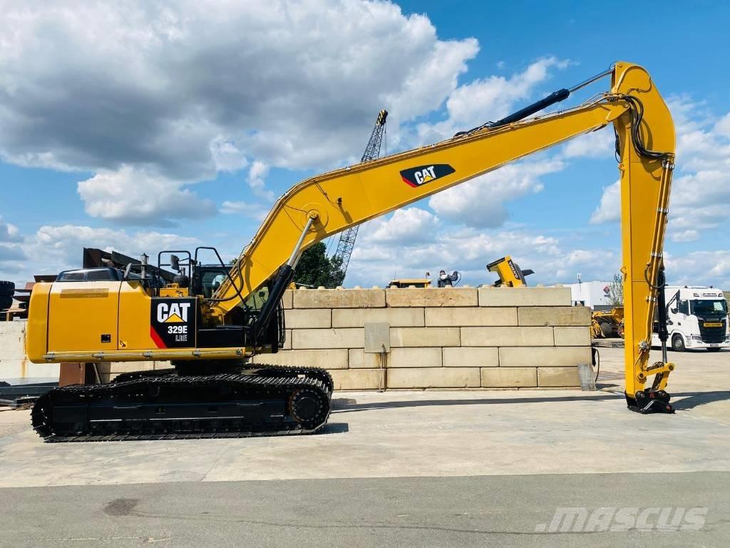 CAT 329e lre Koparki z długim ramieniem
