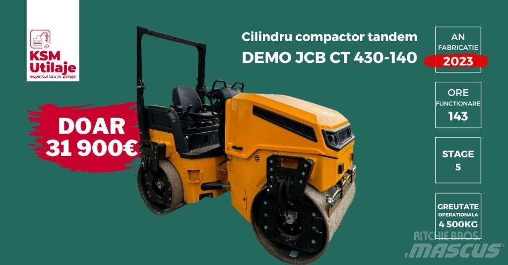JCB CT430-140 Walce dwubębnowe