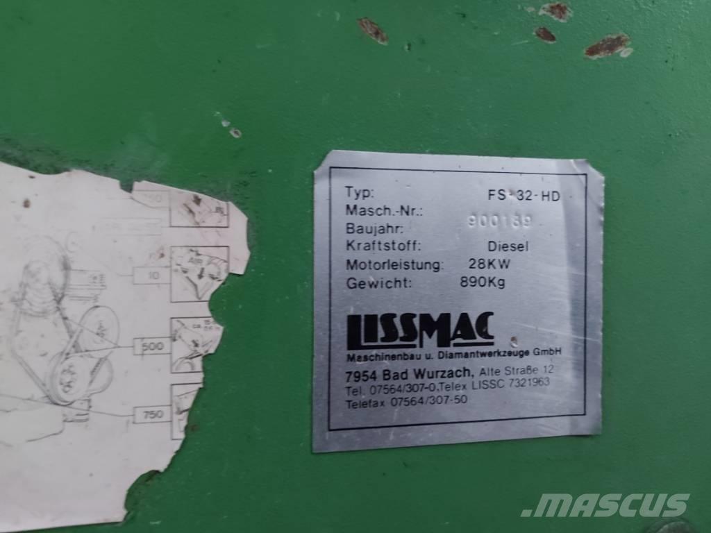 Lissmac FS 32 HD Piły do skał i betonu