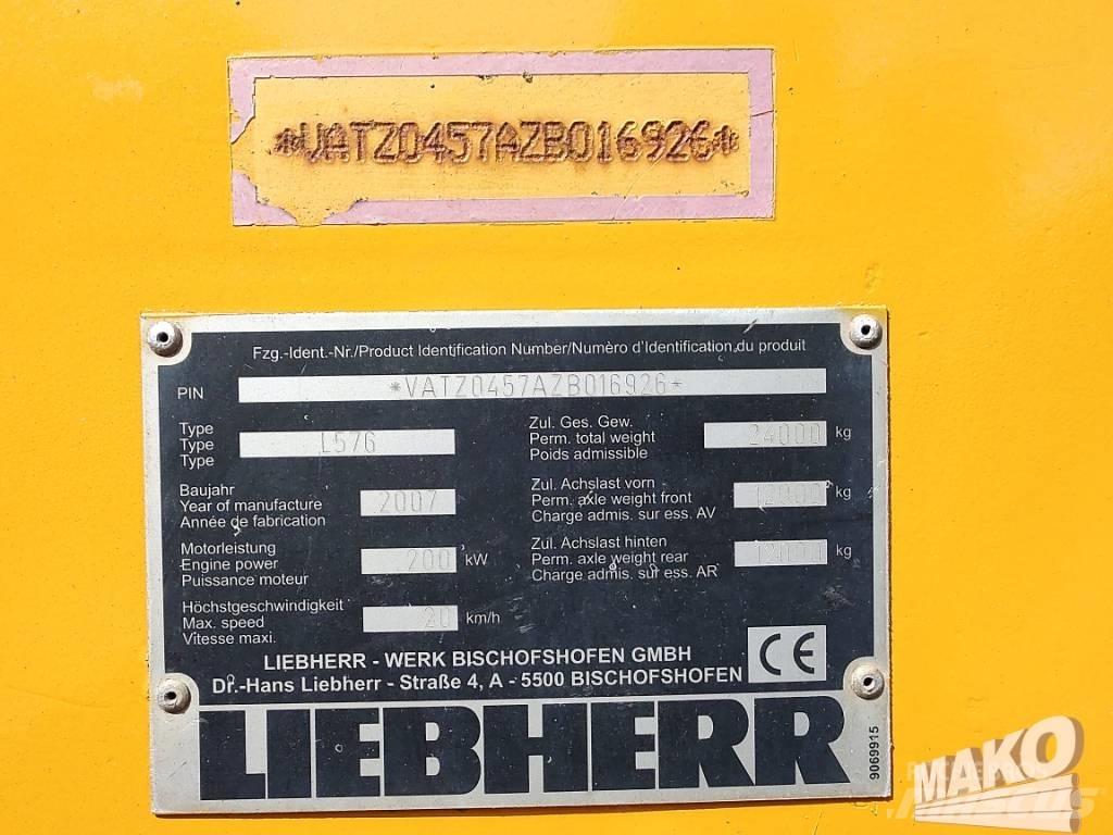 Liebherr L 576 Ładowarki kołowe