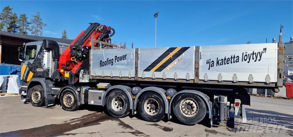 Scania G410 Żurawie samochodowe