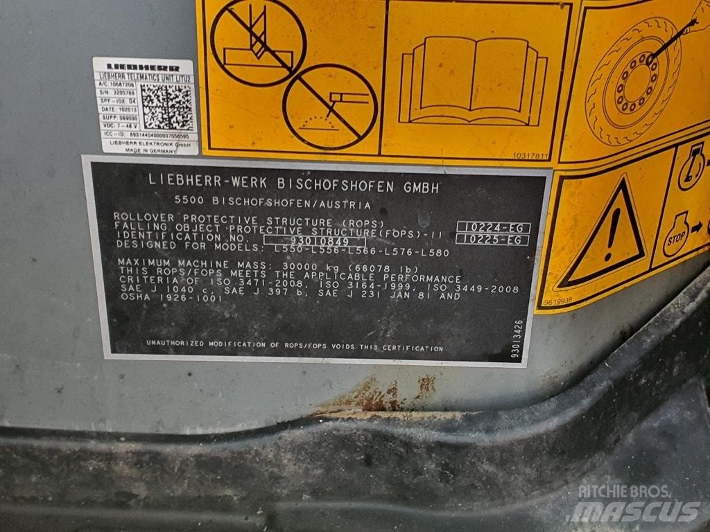 Liebherr L 550 CAB Kabiny i wnętrze
