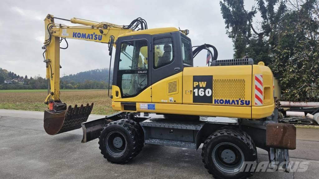 Komatsu PW 160-7K Koparki kołowe