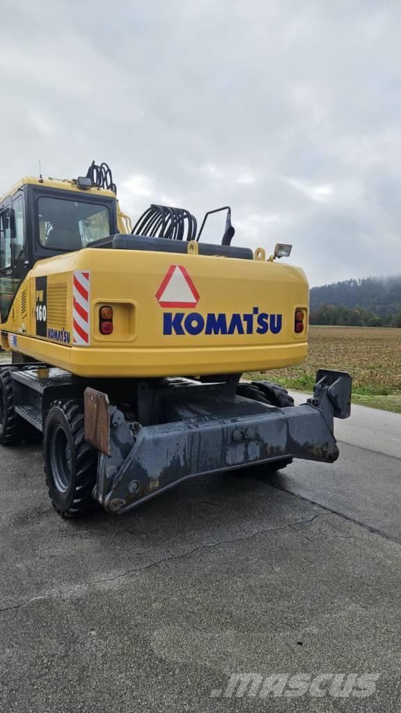 Komatsu PW 160-7K Koparki kołowe