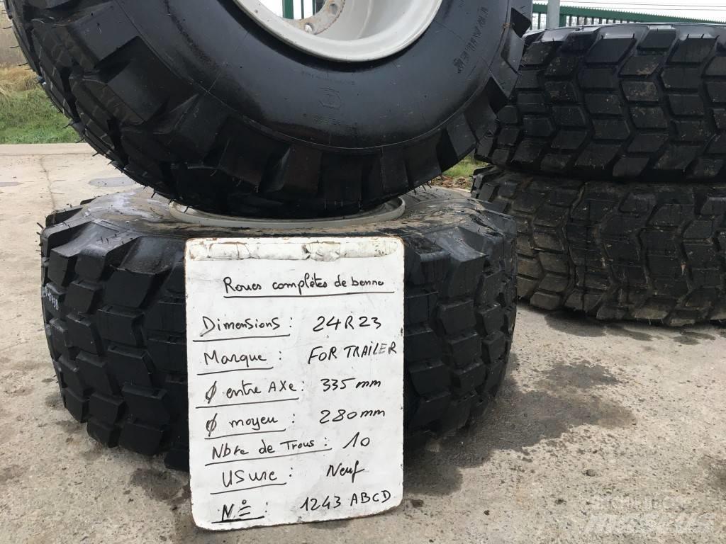  for trailer 24R23 Opony, koła i felgi