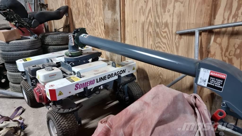 Somero line dragon Wysięgniki do dystrybucji betonu