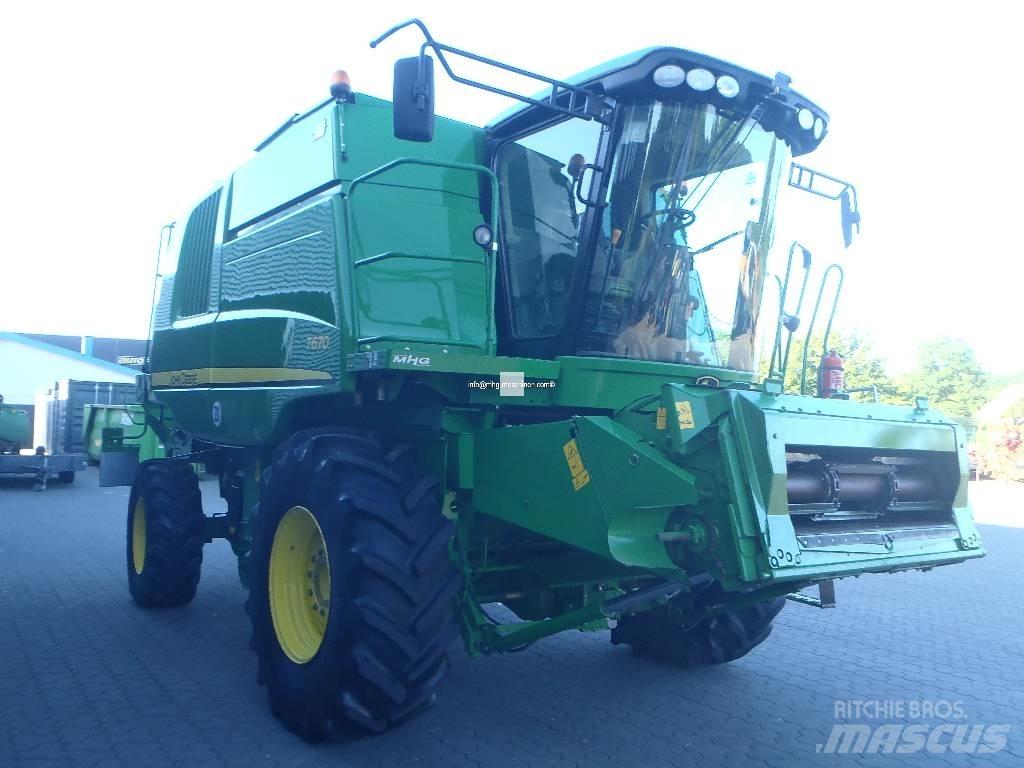 John Deere T670 Kombajny zbożowe
