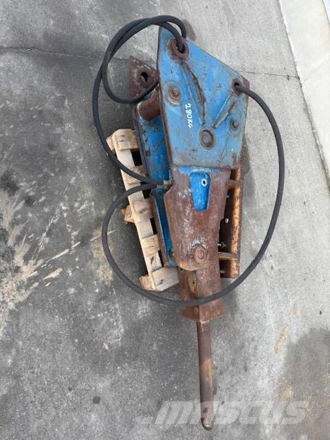 Krupp 280 KG Młoty hydrauliczne