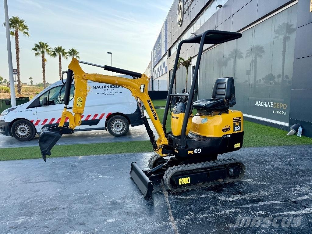 Komatsu PC 09-1 Minikoparki