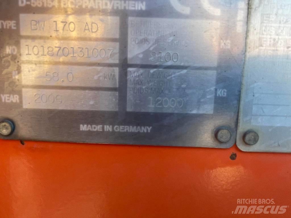 Bomag BW 170 AD Walce dwubębnowe
