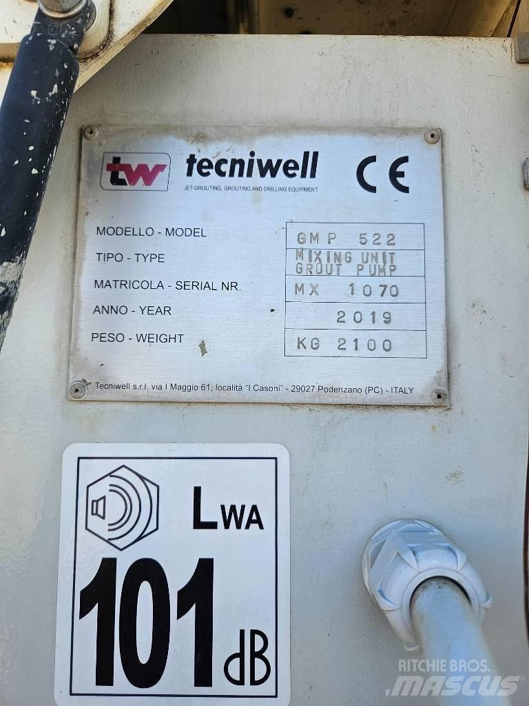  Tecniwell   GMP522 Betoniarki i gruszki