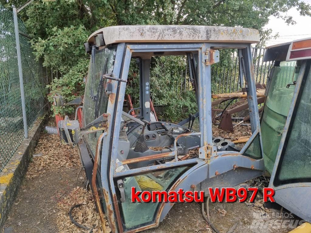  CABINE KOMATSU WB97R Kabiny i wnętrze