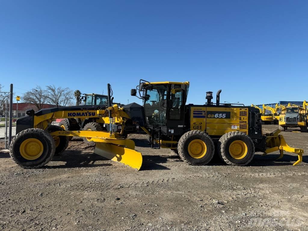 Komatsu GD655-7 Równiarki