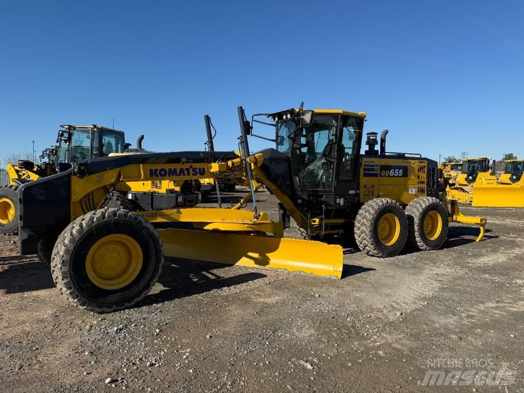 Komatsu GD655-7 Równiarki