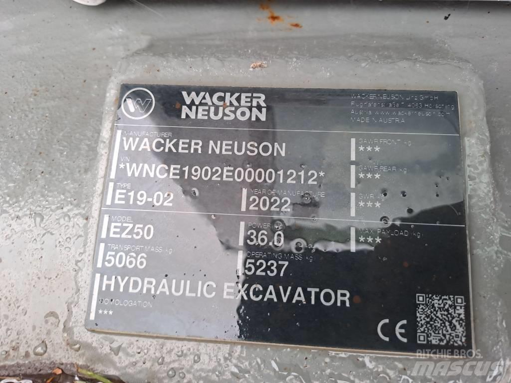 Wacker Neuson EZ50 Koparki gąsienicowe