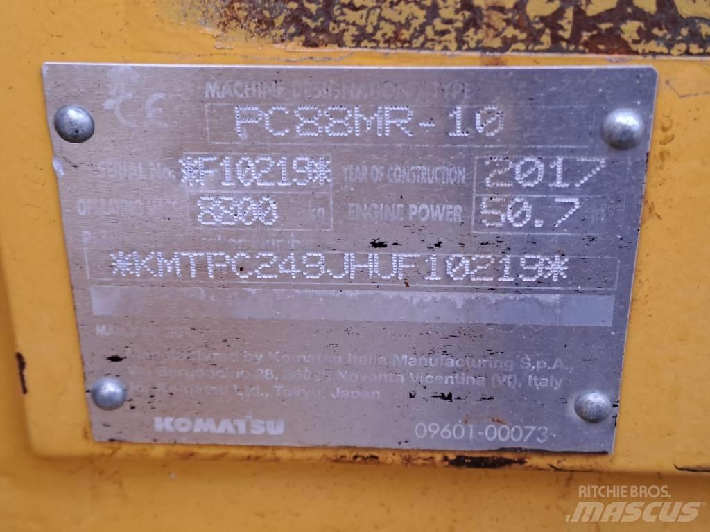 Komatsu PC 88 MR Koparki łańcuchowe