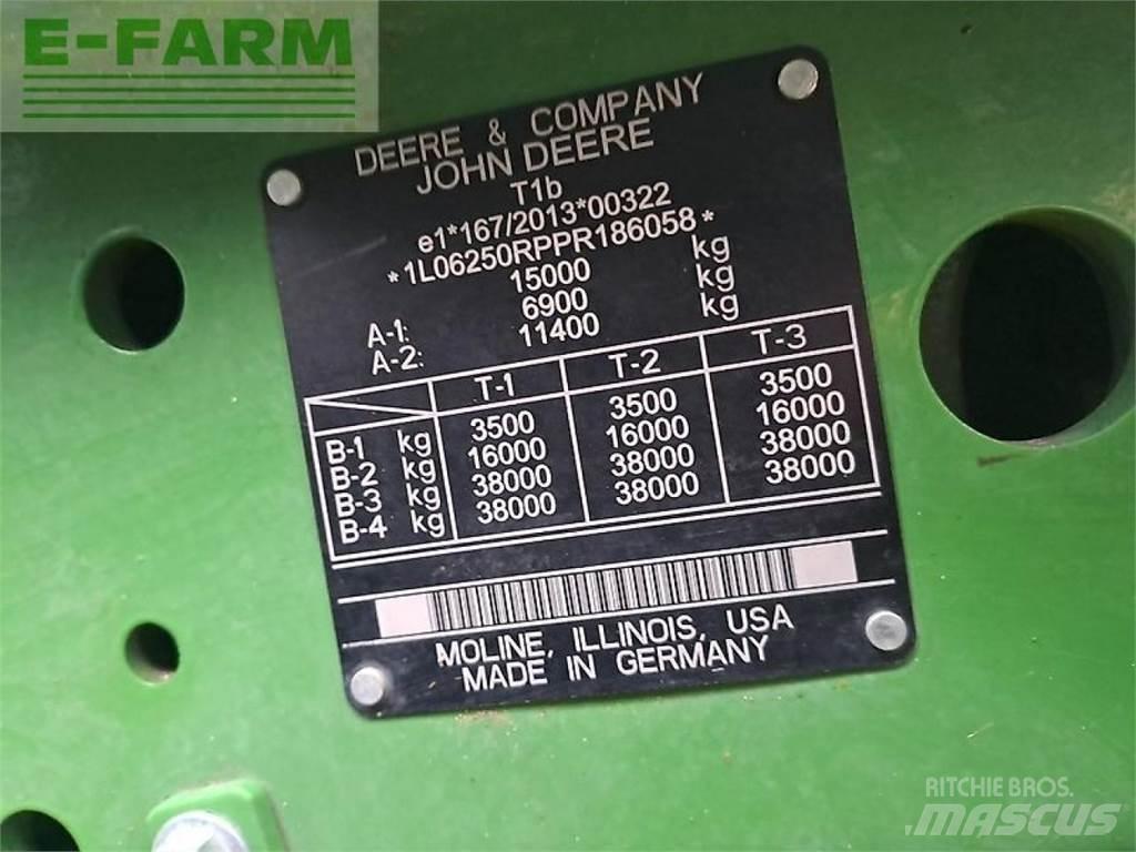 John Deere 6r250 Ciągniki rolnicze