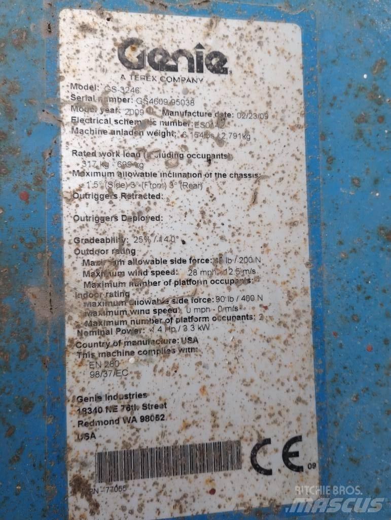 Genie GS 3246 Podnośniki nożycowe