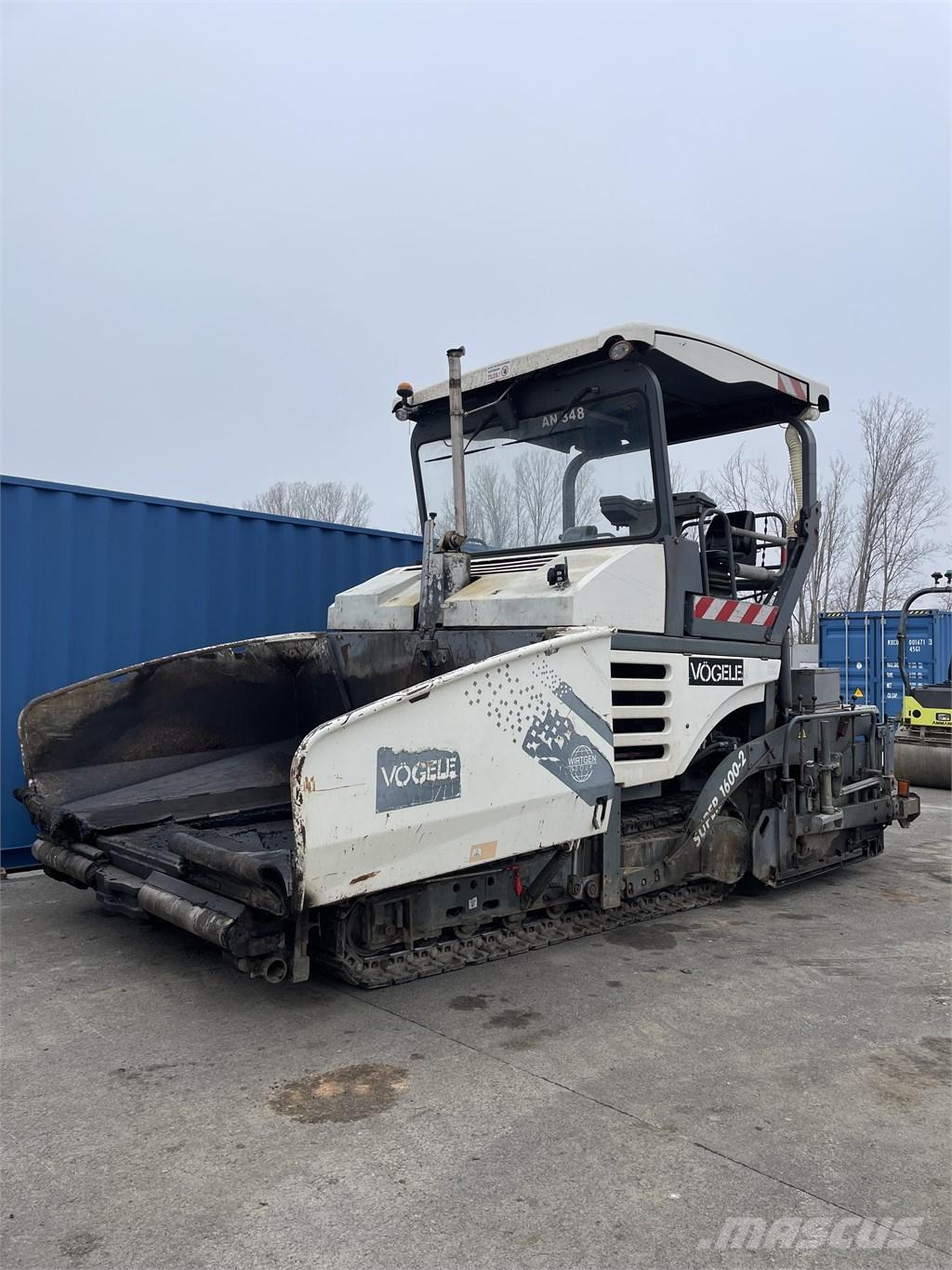 Vögele 1600-2 Rozściełacze do asfaltu