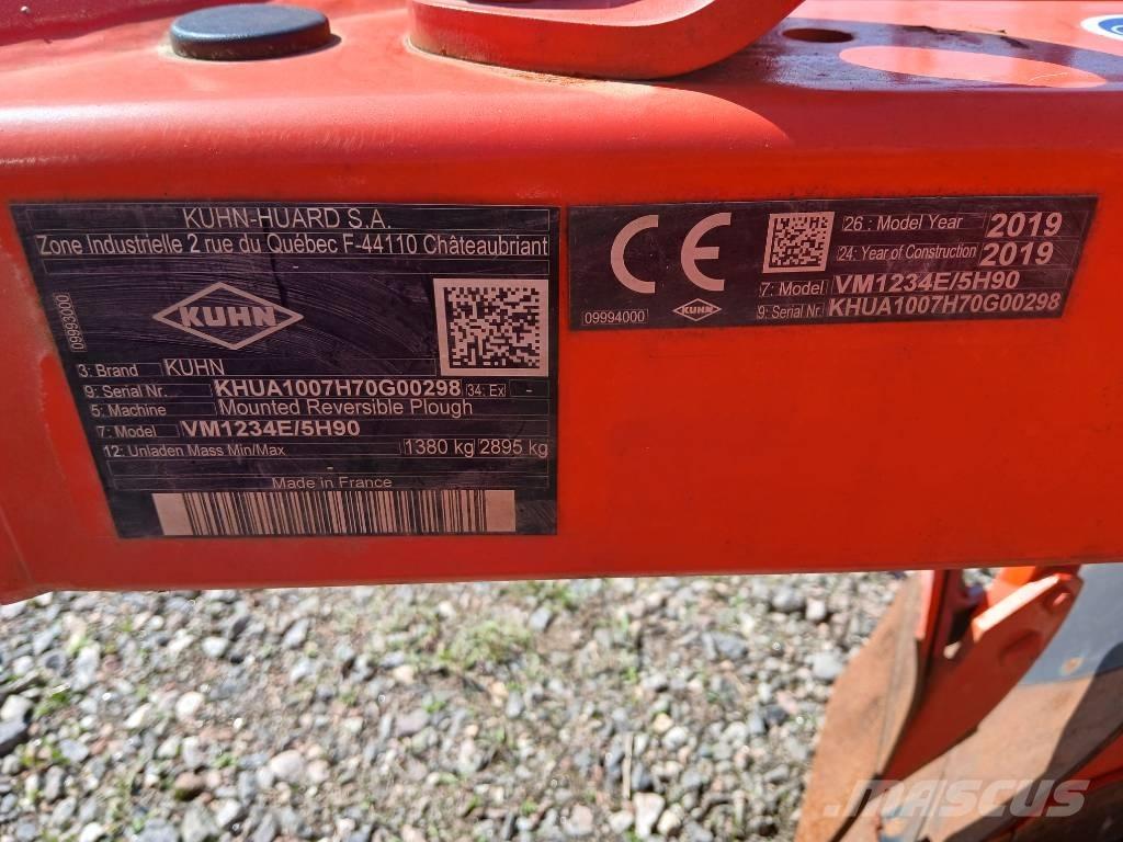 Kuhn Vari-Master 123 Pługi obrotowe