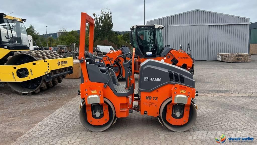 Hamm HD 12 VV Walce dwubębnowe