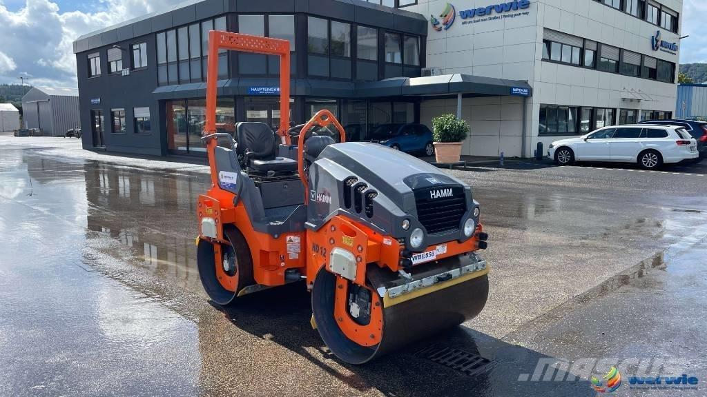 Hamm HD 12 VV Walce dwubębnowe