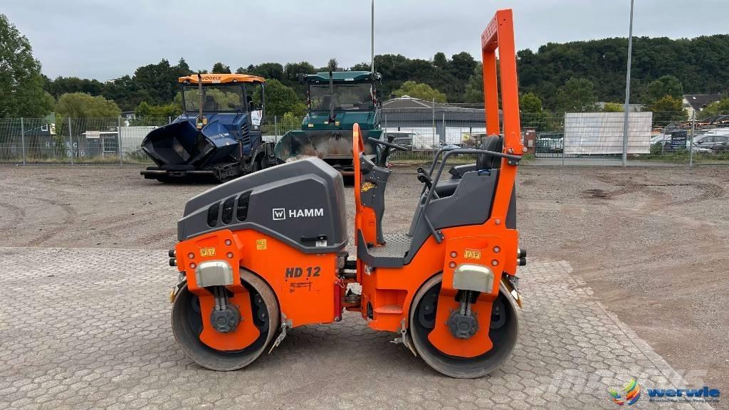Hamm HD 12 VV Walce dwubębnowe