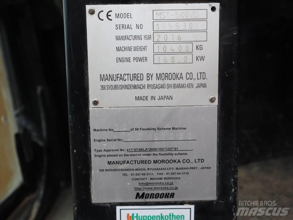 Morooka MST 1500 V D Wozidła gąsienicowe