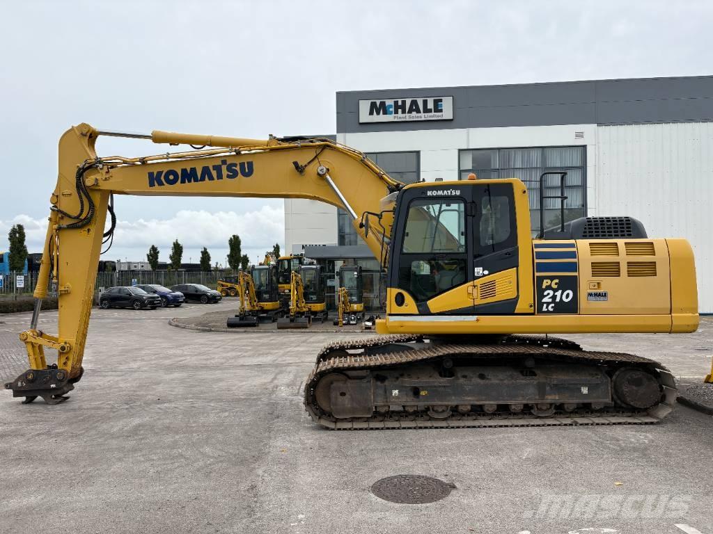 Komatsu PC210LC-10 Koparki gąsienicowe