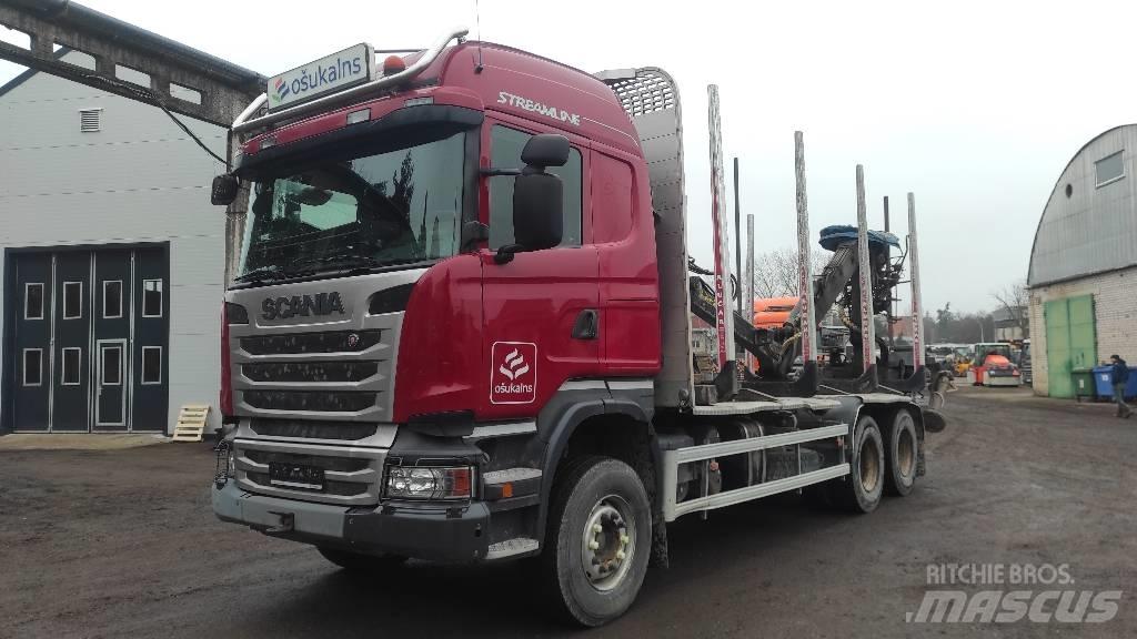 Scania R410 Samochody do przewozu drewna