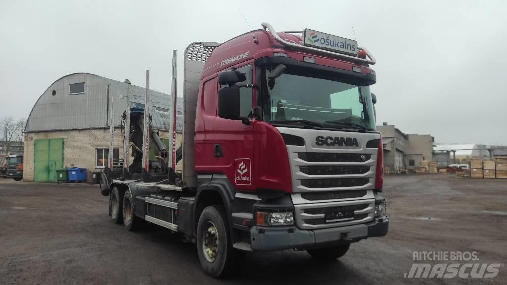 Scania R410 Samochody do przewozu drewna