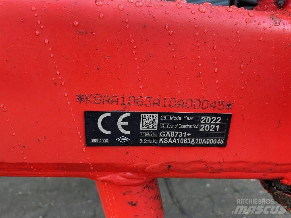 Kuhn GA 8731 Zgrabiarki i przetrząsacze