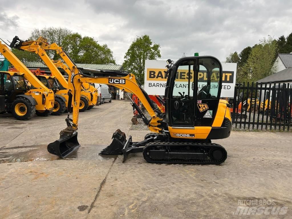 JCB 8026 CTS Minikoparki