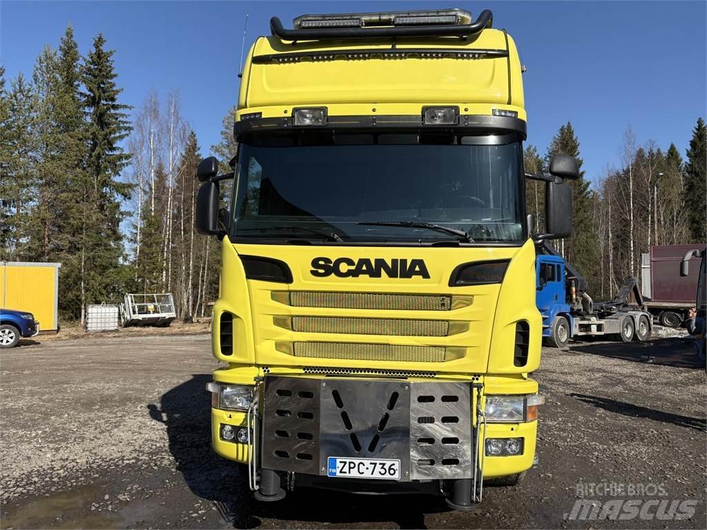 Scania R164G 8*4 Żurawie samochodowe