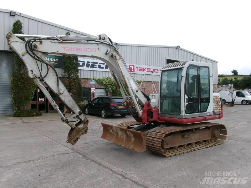 Takeuchi TB 175 Midikoparki  7t - 12t