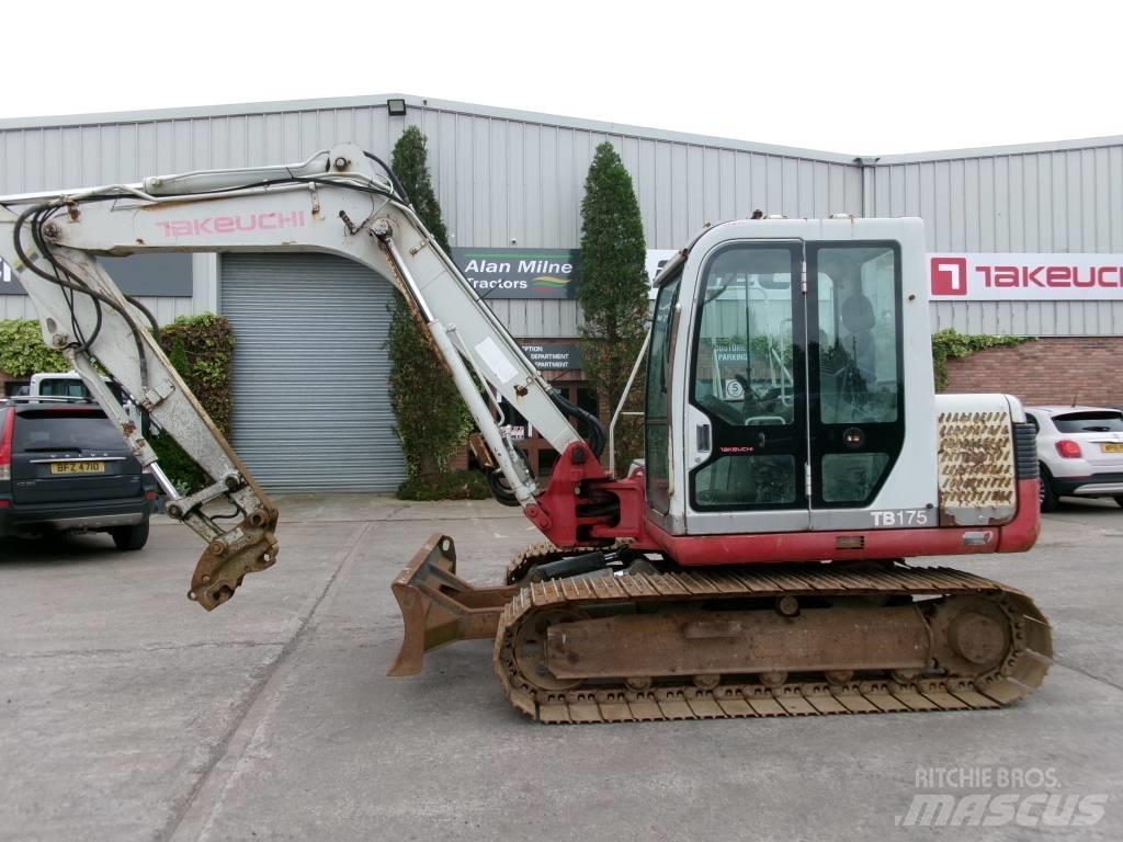 Takeuchi TB 175 Midikoparki  7t - 12t