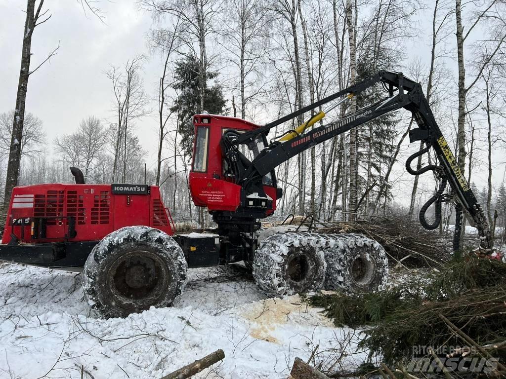 Komatsu 911.5 Harwestery