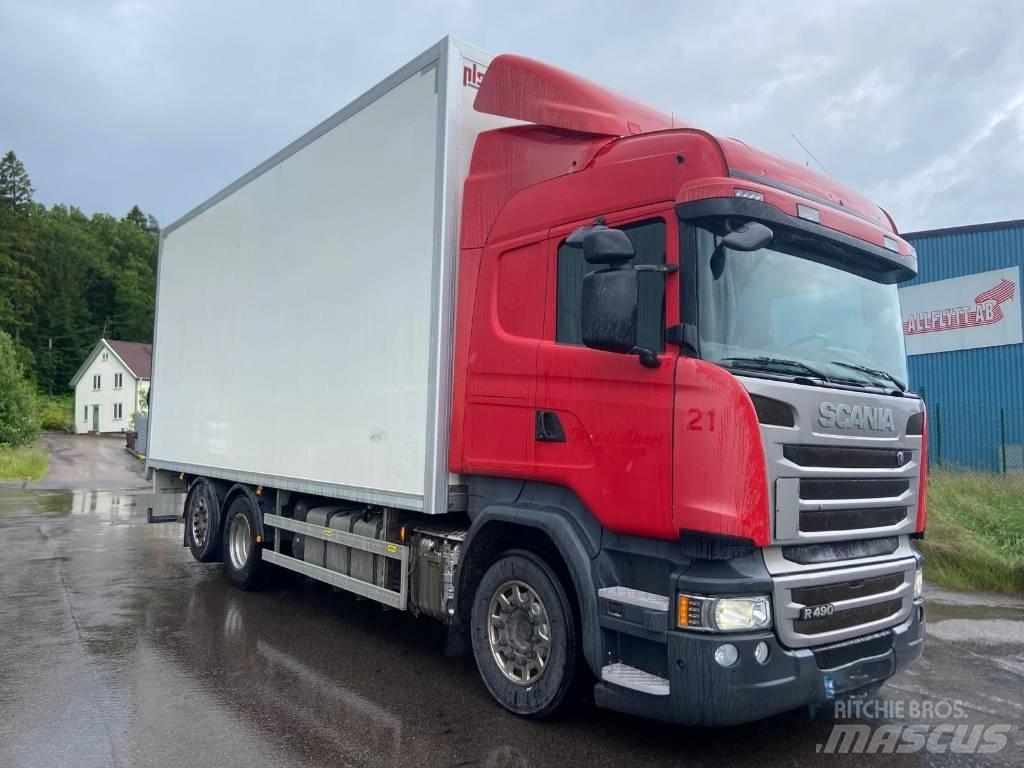 Scania R 490 LB Samochody ciężarowe ze skrzynią zamkniętą