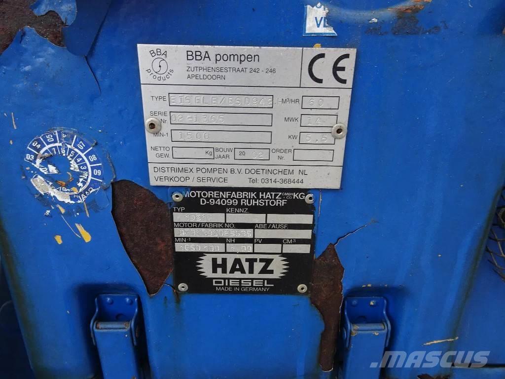BBA EISELE BSD942H Pompy wodne
